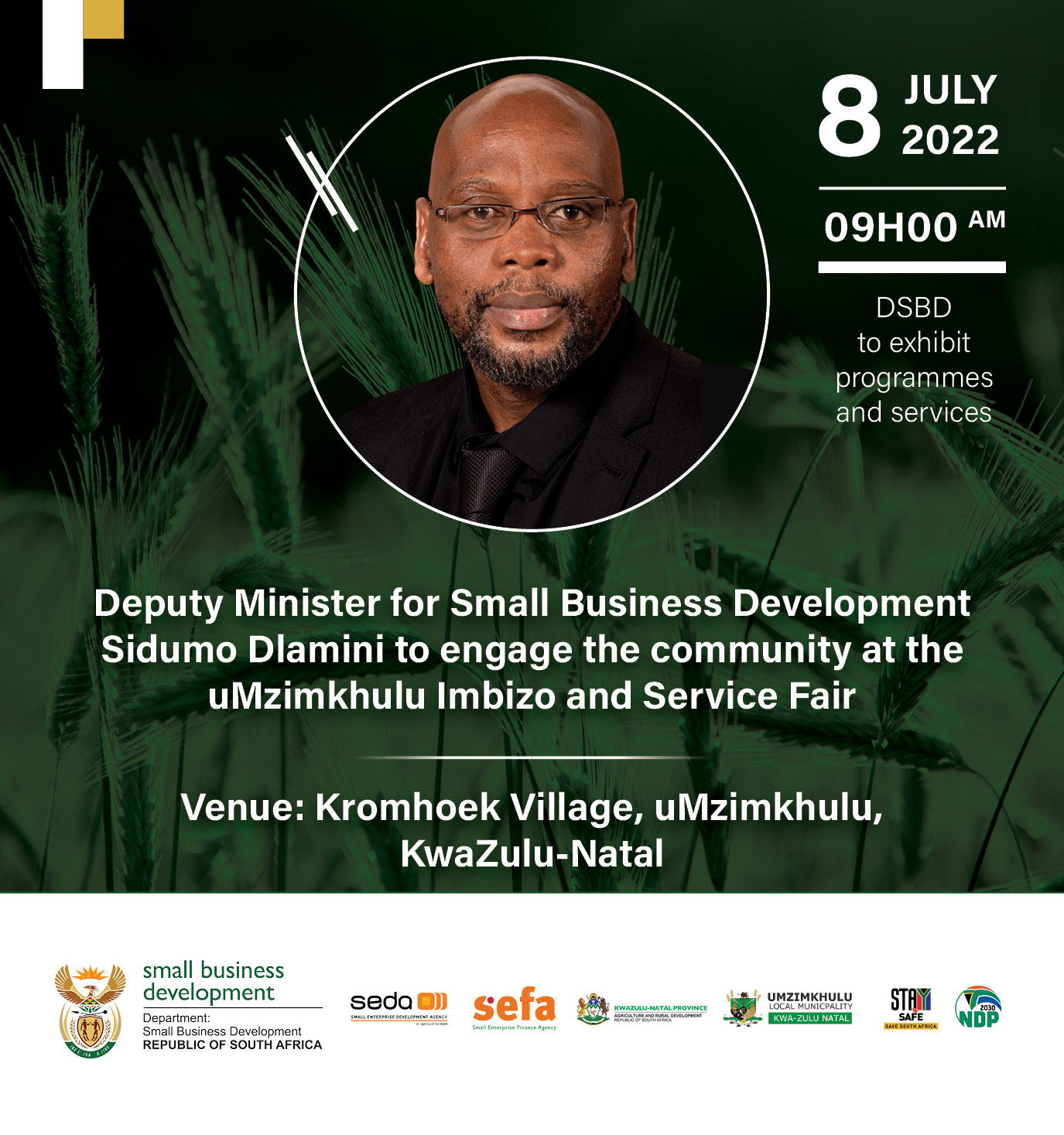 uMzimkhulu and Service Fair Department of Small Business